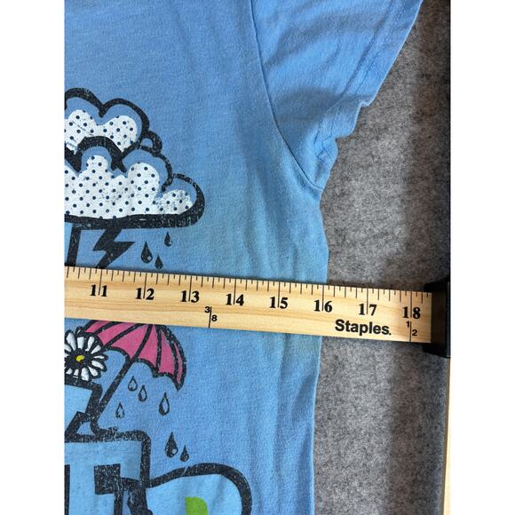 VINTAGE Disney Shirt Youth XL 15/17 Blue Whatever Eeyore Graphic Tee Cartoon - Picture 2 of 5